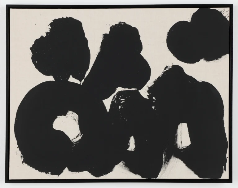 Aka 04 (2025) Sumi on canvas, H91×W117cm ©︎Daichiro Shinjo
