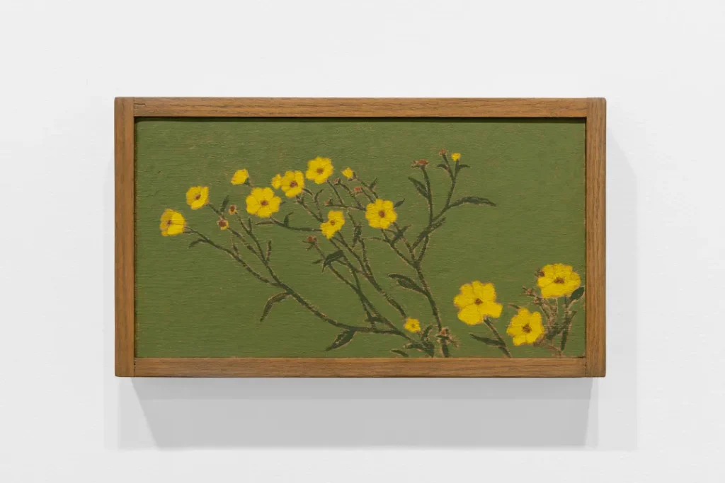 John Joseph Mitchell, Swamp Sunflowers, 2024. Courtesy of the Artist and Ingleby,EdinburghPhotograph by Michael Lopez