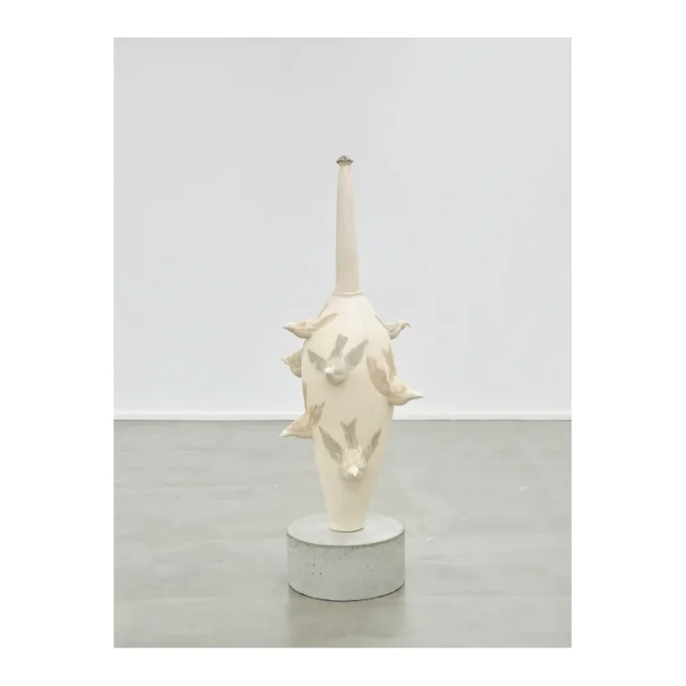 Motherbirdstamper (from family tree series), 2021. Courtesy Keteleer Gallery and the artist