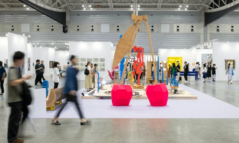 The Circuit, 2023, Mixed media installation, Installation view from Tokyo Gendai 2023 © Ryuichi Ohira