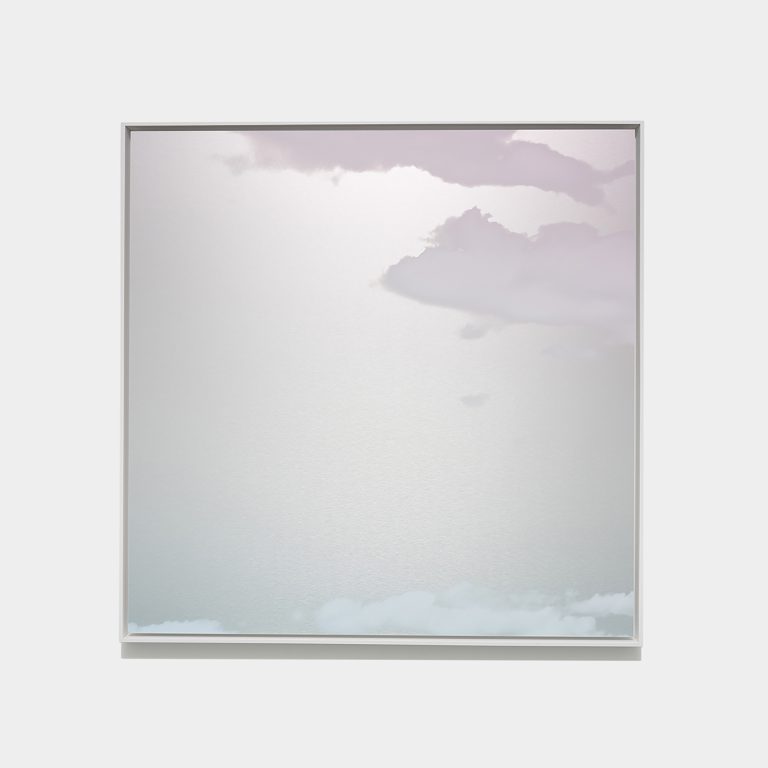 Miya Ando《Morning Cloud (Asagumo) August 6 2024 5:34 AM NYC》(2024)
Ink on aluminum composite
125.7 x 125.7 cm
Image courtesy of Sundaram Tagore Gallery