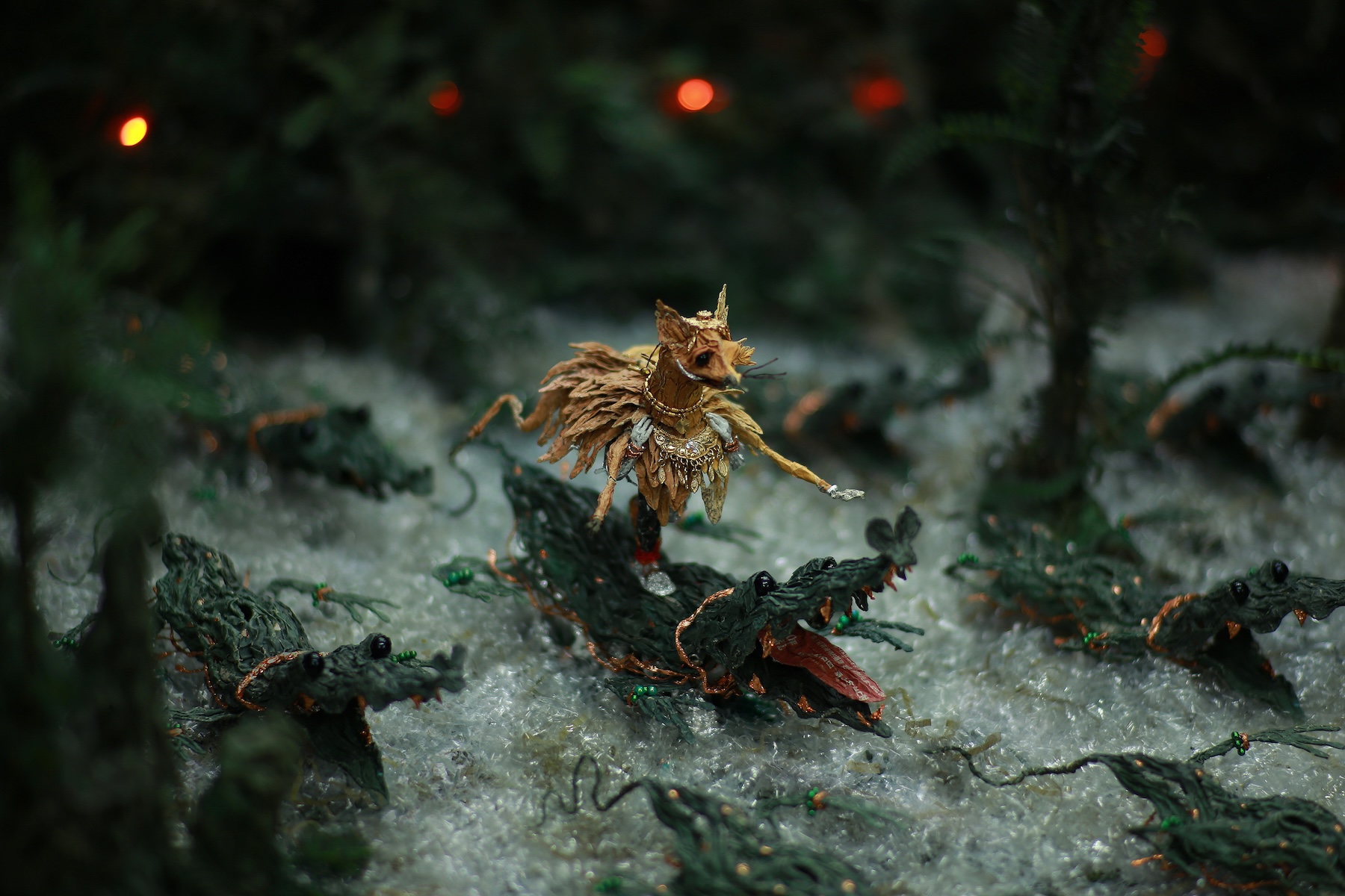 Zhang Xu Zhan《Animal Story AT5》（2020）
Single-channel animated video installation, color, sound, 7’00” (loop)
Courtesy of the artist and Project Fulfill Art Space