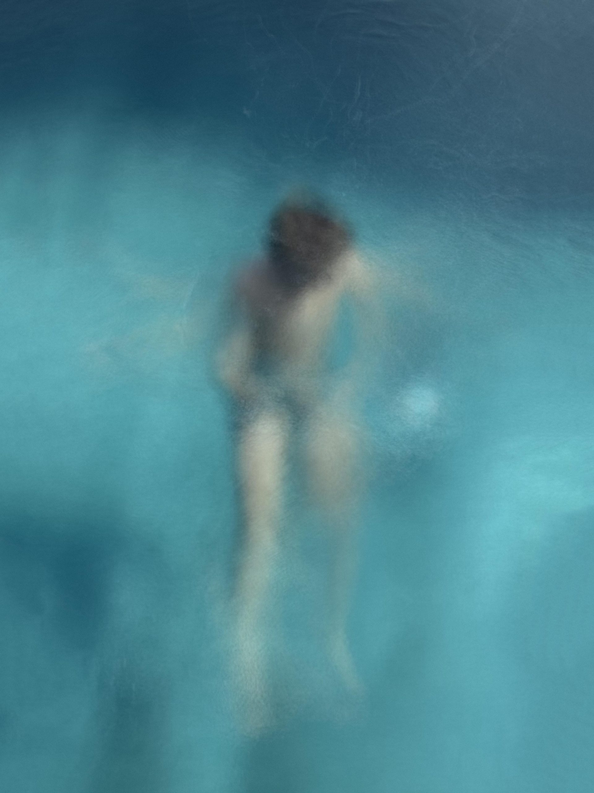 Untitled (David in swimming pool)