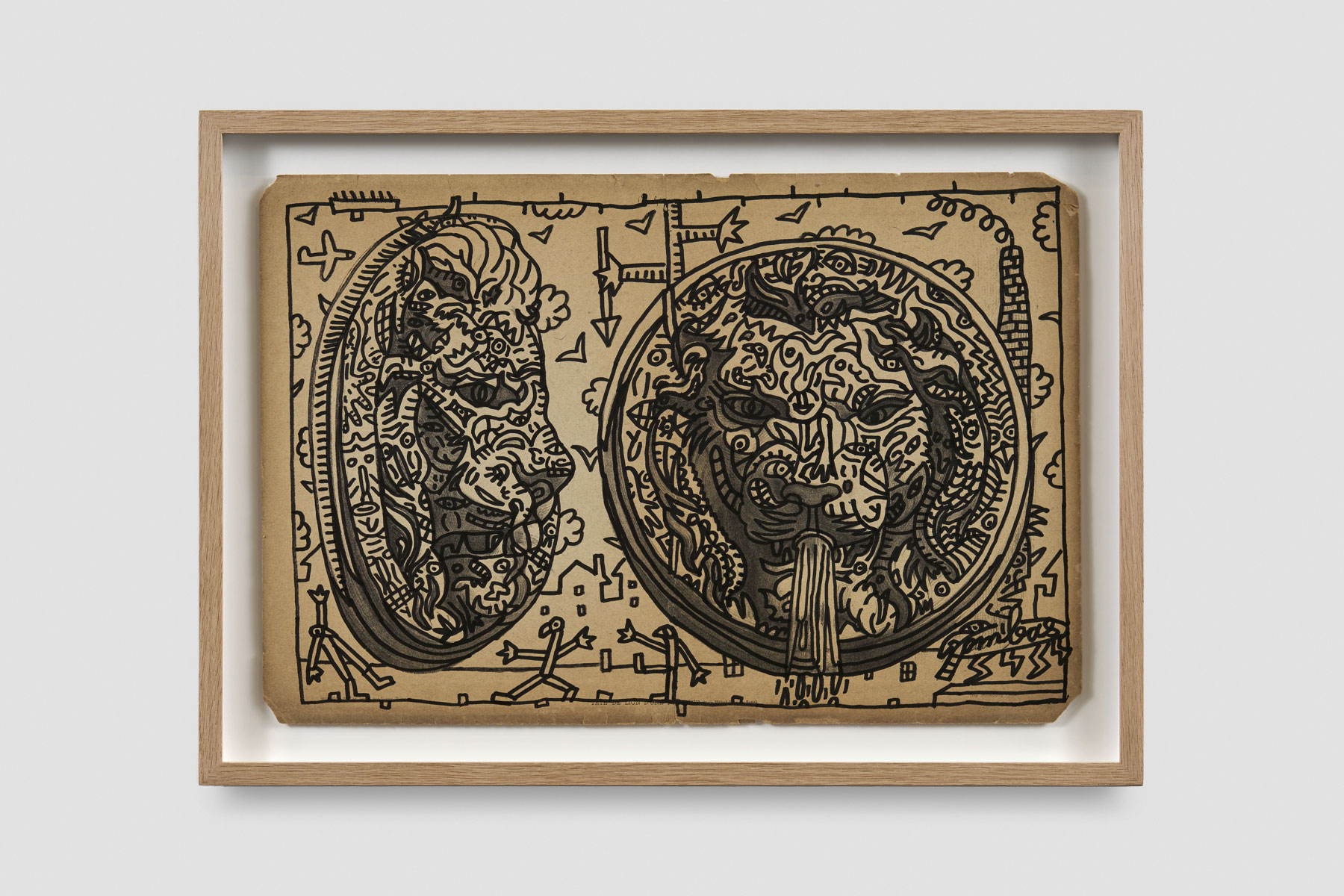 Les deux lions