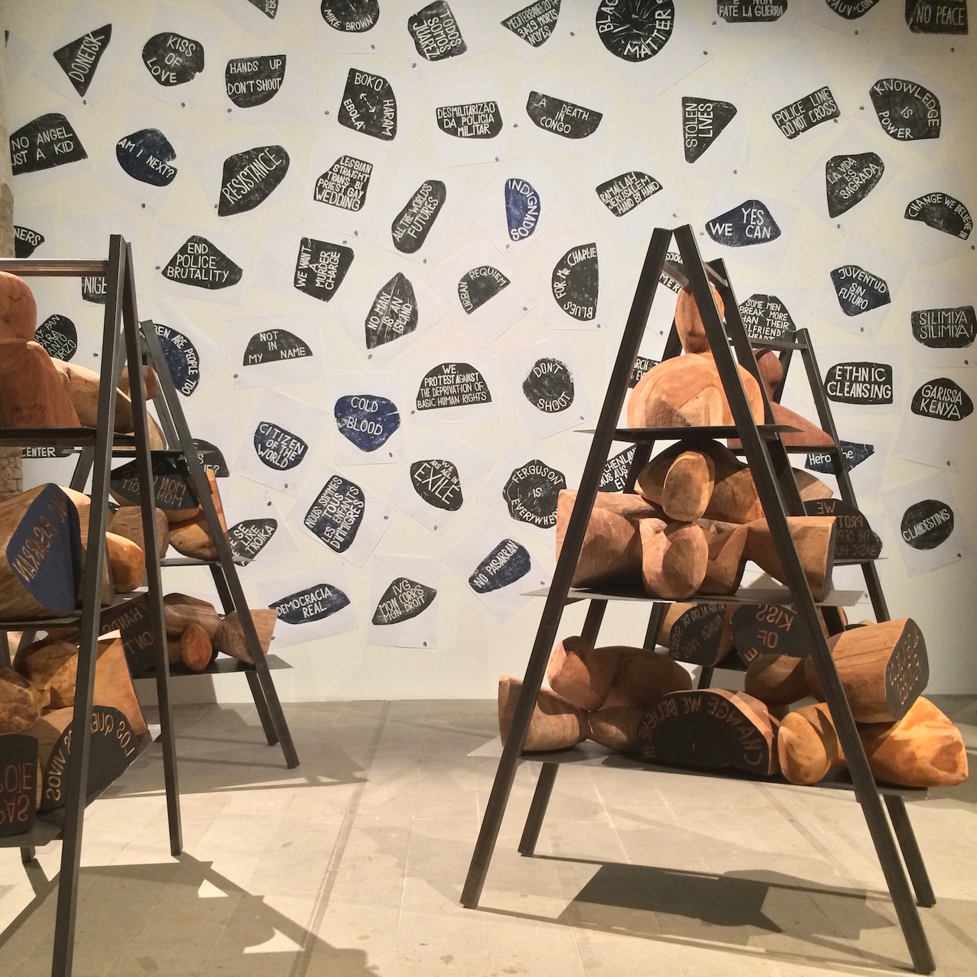 B. Toguo Urban Requiem, Biennale de Venise, 2015. Photo ©filippocavalli