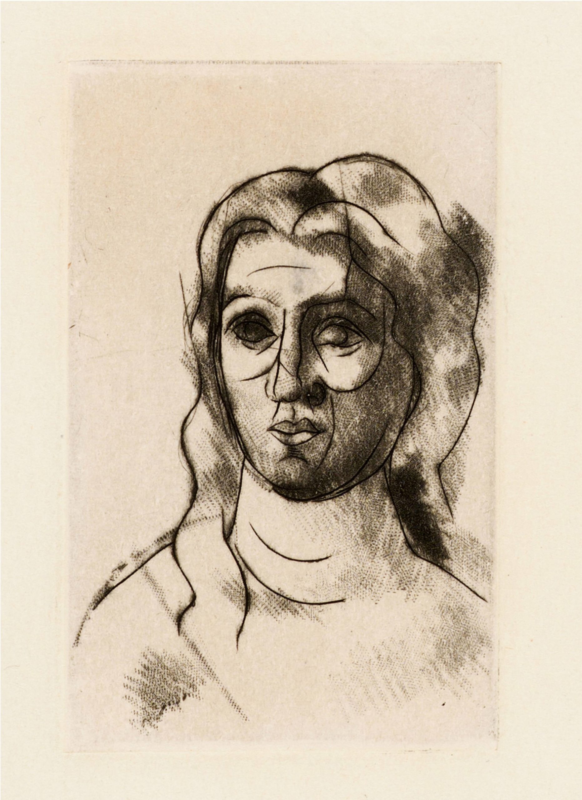 B0031 Tête de femme