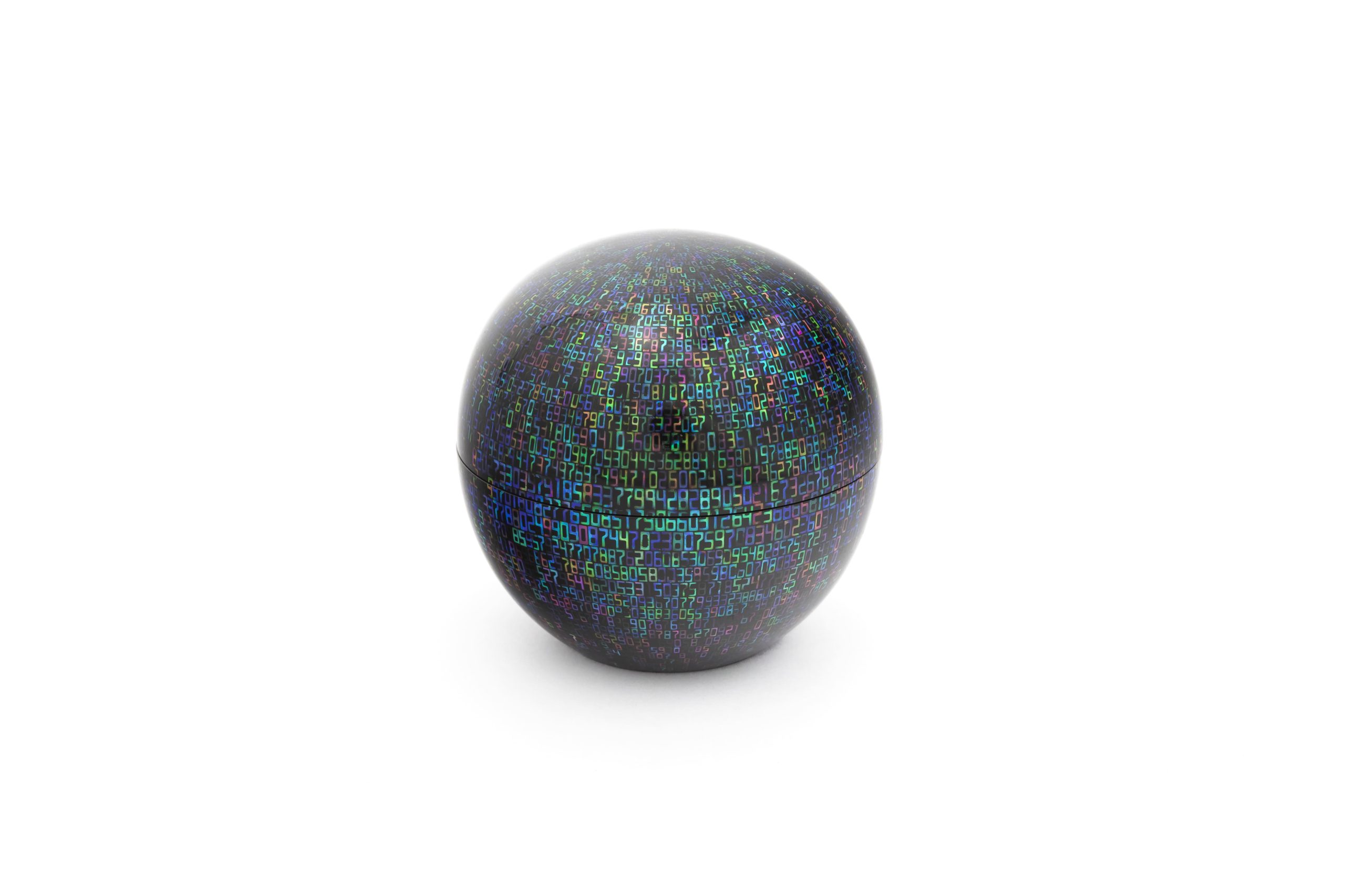 Sphere tea caddy “Corpus”｜夜昇花玉棗
