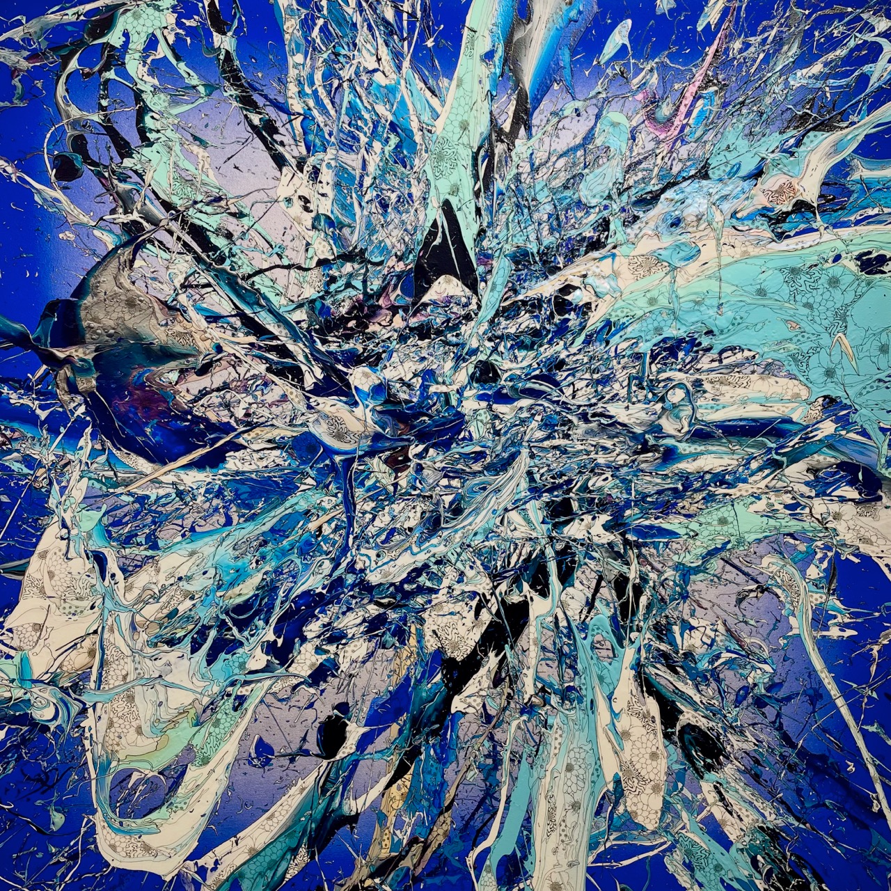 Brain Palette 250814 (Blue Gradation x Sky Blue)