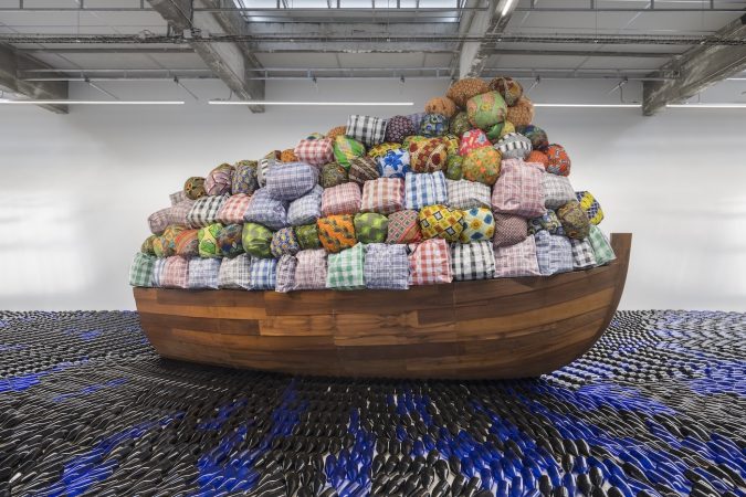 Barthélémy Toguo à la HAB Galerie - Habiter la terre - Le Voyage à Nantes 2023