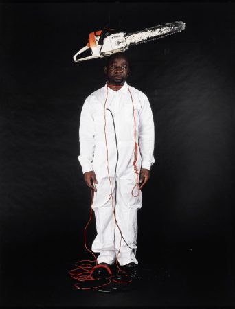 Barthélémy Toguo 《Stupid African President 2》(2026)digital inkjet print
