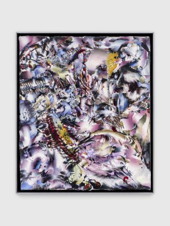 Lauren Quin, 
Gampr, 2026, 
oil on canvas, 
14" × 12" (35.6 cm × 30.5 cm), 
#99733, 
Alt # LQ1293, 
Format of original photography: high res TIFFs.