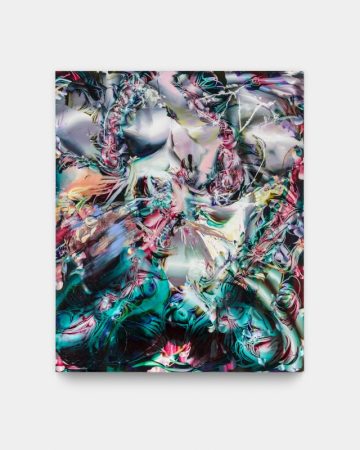 Lauren Quin 《Bearings》（2026）  PAINTING, oil on canvas, 86" × 71”,  © Lauren Quin, courtesy Pace Gallery