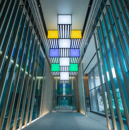 Daniel Buren《Light＆Color, work in situ》