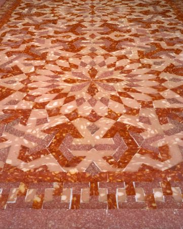Wim Delvoye《Untitled (Marble Floor)》（2000）Cibachrome on aluminium, 125.0 x 100.0 cm
