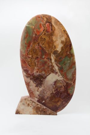 森淳一《星翳-28》（2026）
オニキス、81×49×7.5cm
撮影：宮島径　©︎MORI Junichi
Courtesy of Mizuma Art Gallery