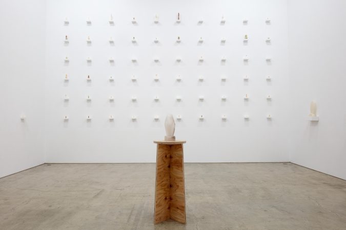 森淳一「裏庭の鏡」 展示風景（2026、ミヅマアートギャラリー）
撮影：宮島径　©︎MORI Junichi
Courtesy of Mizuma Art Gallery